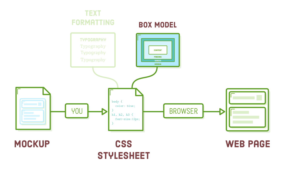 HTML, CSS, and the Box Model