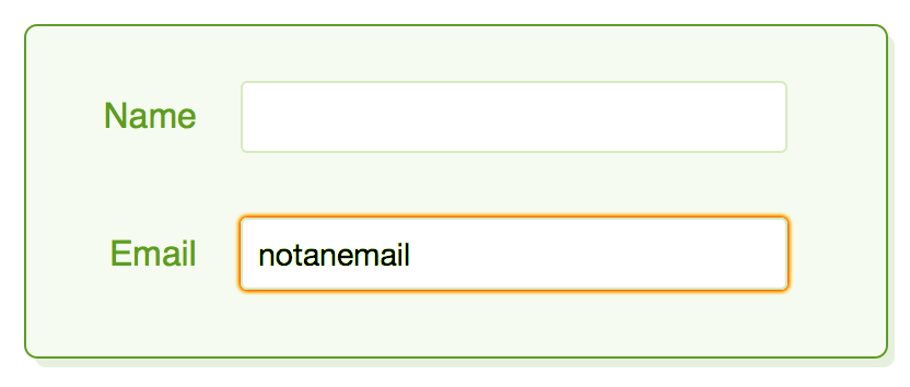 firefox invalid email input