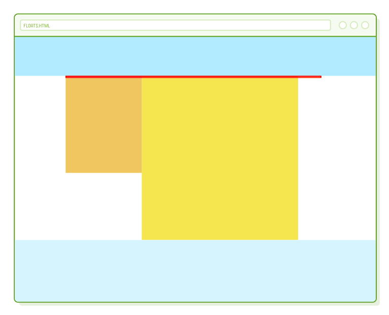 Full bleed layout broken clear